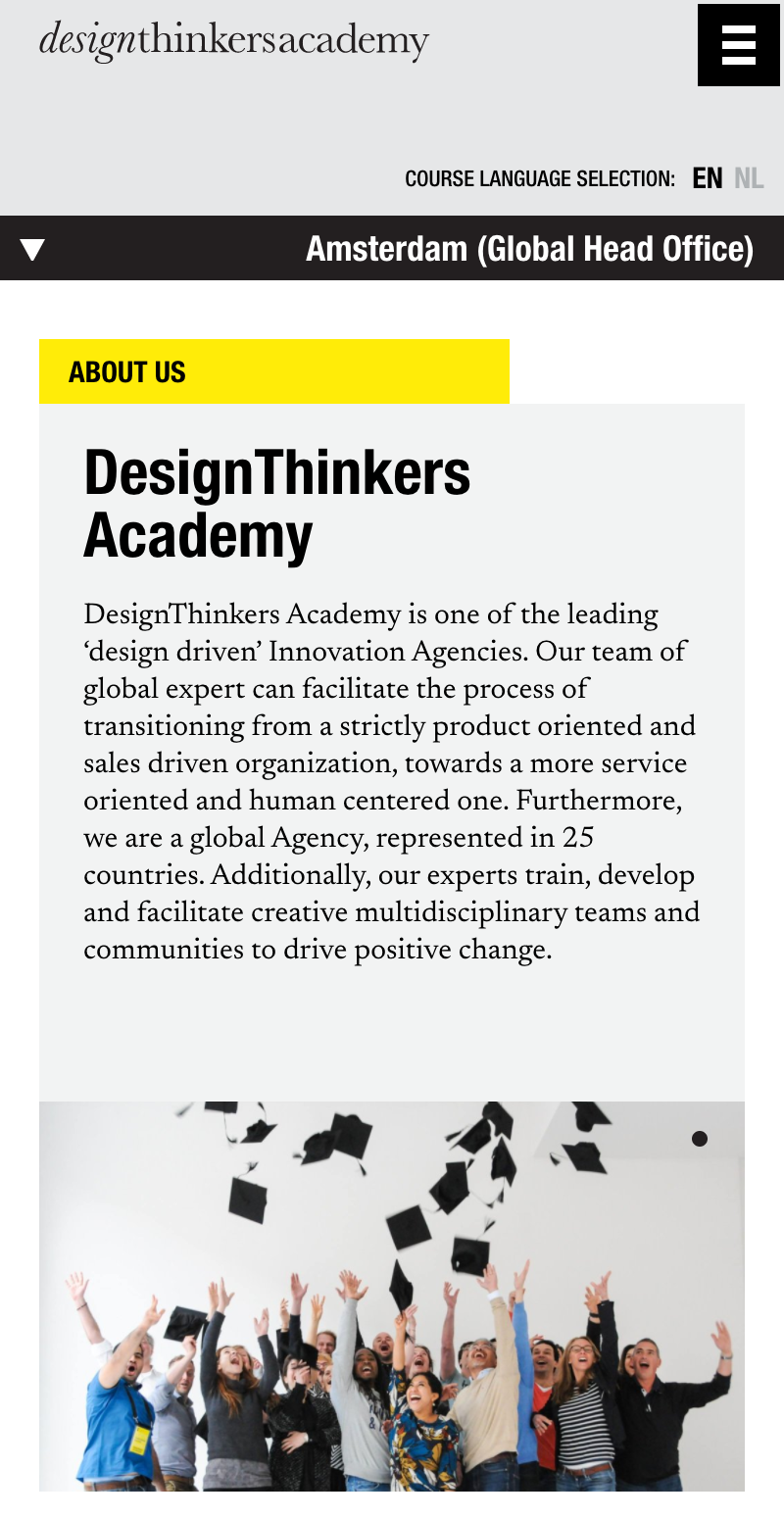 Design thinkers work image