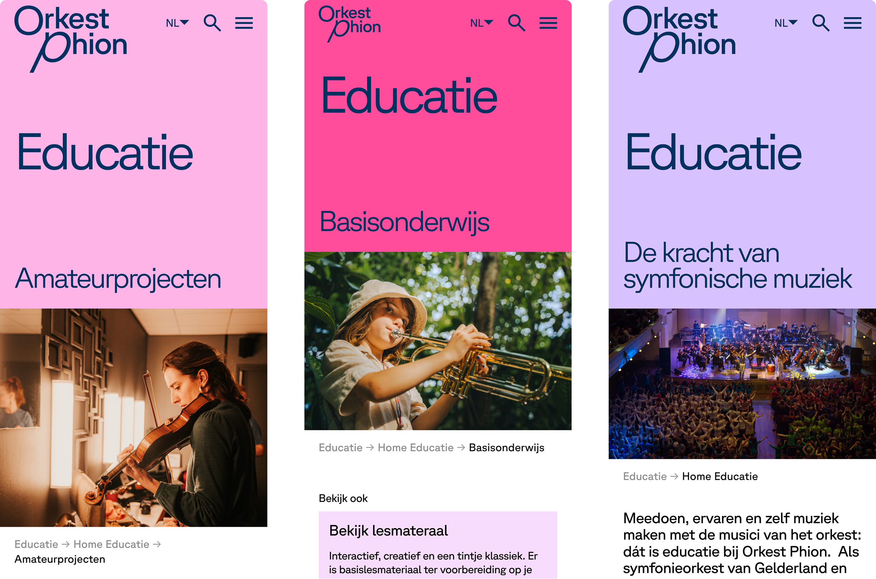 Orkest Phion work image